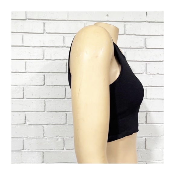 Zara Women’s Black Asymmetrical Women's Top - Picture 8 of 9